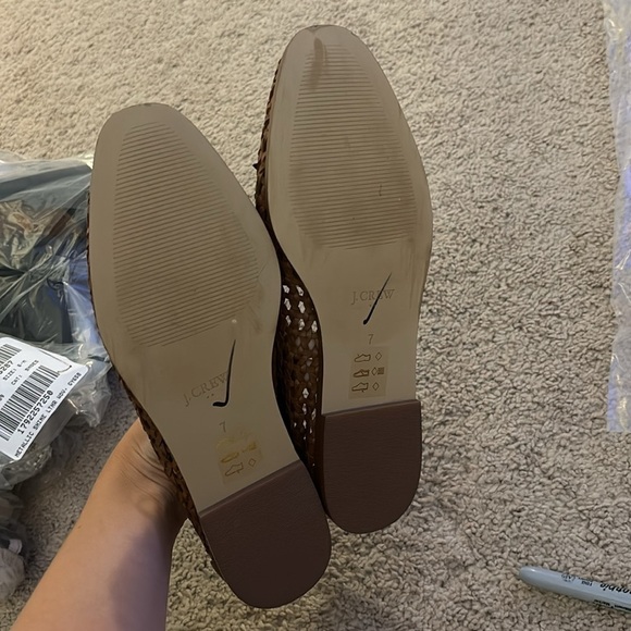 J Crew Woven bow loafers BW875 - Picture 4 of 5